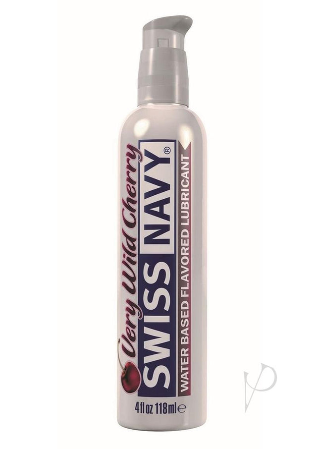 Swiss Navy Flavored Lubricant 4oz/118ml -Very Wild Cherry