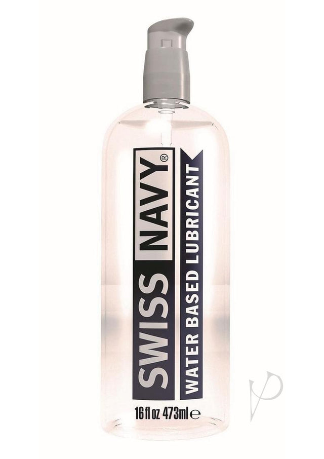 Swiss Navy Water-Based Lubricant 16oz/473ml