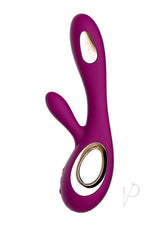 Soraya Wave Rechargeable Rabbit Vibrator - Deep Rose Magenta