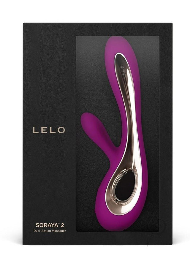 Soraya 2 Rechargeable Rabbit Vibrator - Deep Rose Magenta