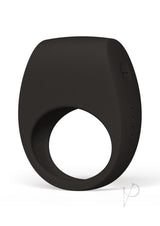 Tor 3 Rechargeable Silicone Vibrating Couples Cock Ring - Black