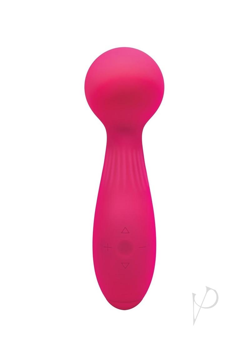 Bodywand Lollies Rechargeable Silicone Clitoral Vibrator - Hot Pink