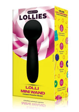 Bodywand Mini Lollies Rechargeable Silicone Mini Vibrator - Black