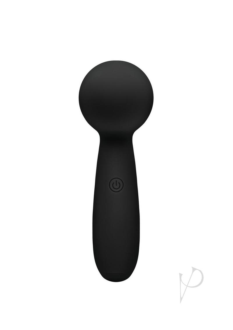 Bodywand Mini Lollies Rechargeable Silicone Mini Vibrator - Black