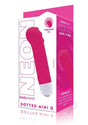 Bodywand Dotted Mini G Rechargeable Silicone Vibrator - Neon Pink