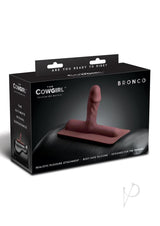 Cowgirl Bronco Silicone Attachment - Chocolate