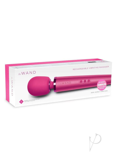 Le Wand Rechargeable Silicone Massager - Magenta