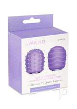 Le Wand Petite Silicone Textured Covers (2 per Pack) - Grey