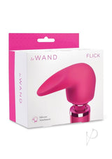 Le Wand Flick Silicone Attachment - Magenta