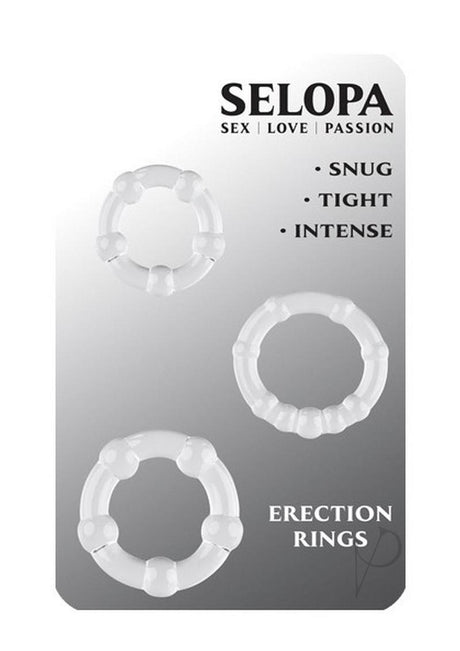 Selopa Erection Rings - Clear