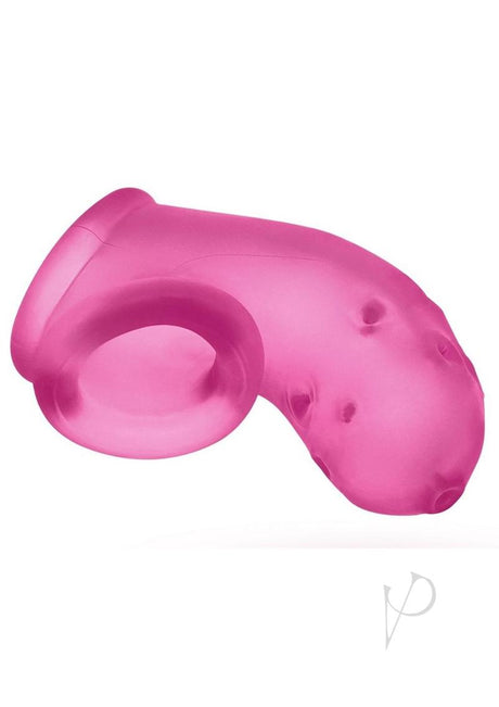 Airlock Air-Lite Vented Silicone Chastity - Pink Ice