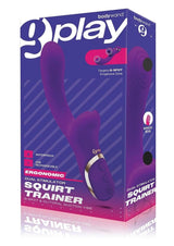 Bodywand G-Play Rechargeable Silicone G-Spot and Clitoral Vibrator - Purple