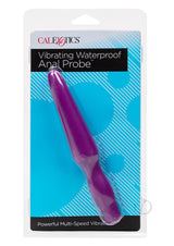 Vibrating Anal Probe Vibrator - Purple