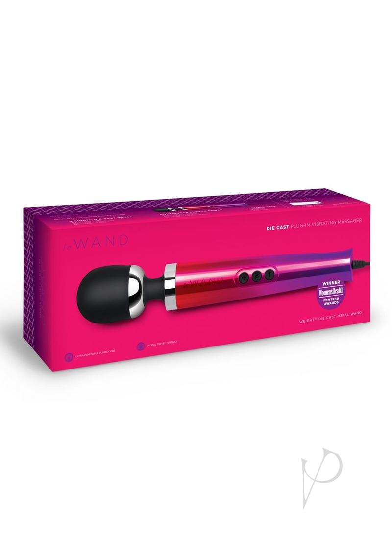 Le Wand Diecast Plug-in Massager - Ombre Multicolor