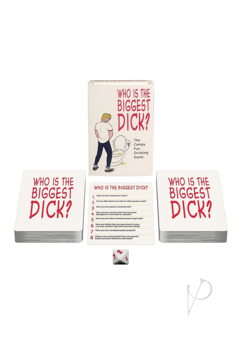 Who`s the Biggest Dick? Drinking Game