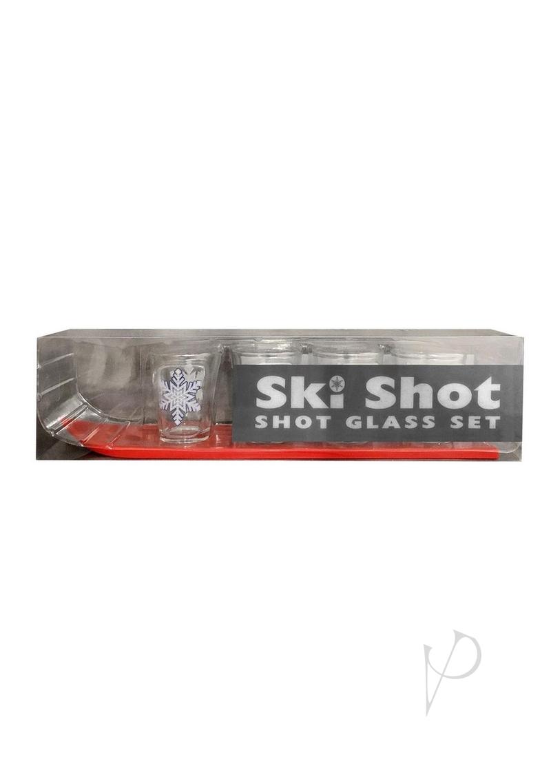Ski Shot Glass Set