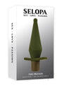 Selopa The Private Rechargeable Silicone Anal Plug - Green