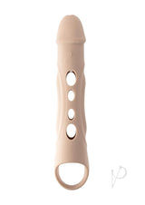 Zero Tolerance Big Boy Extender Rechargeable Silicone Penis Extension with Remote Control - Vanilla