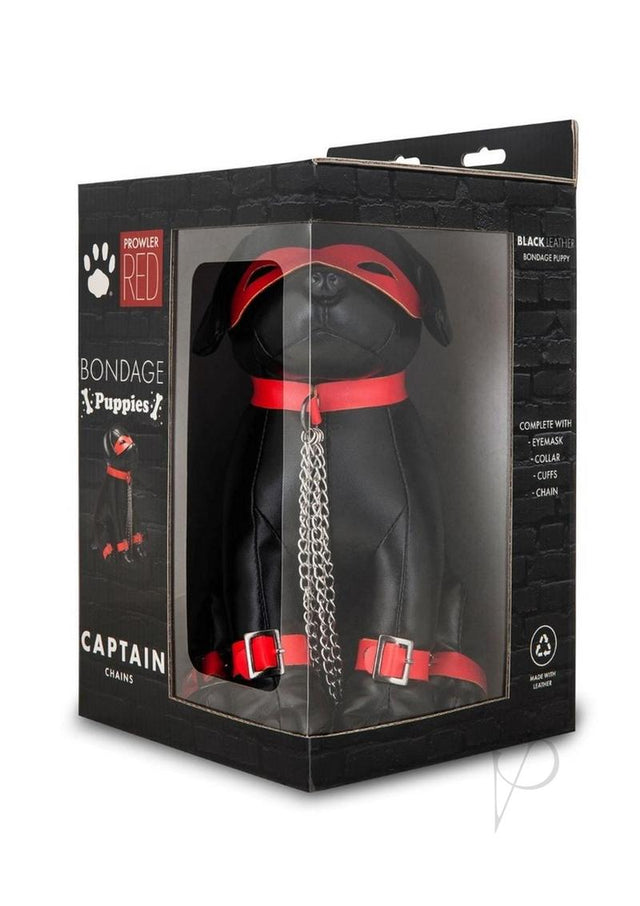 Prowler RED Bondage Puppy Captain Chains - Black/Red