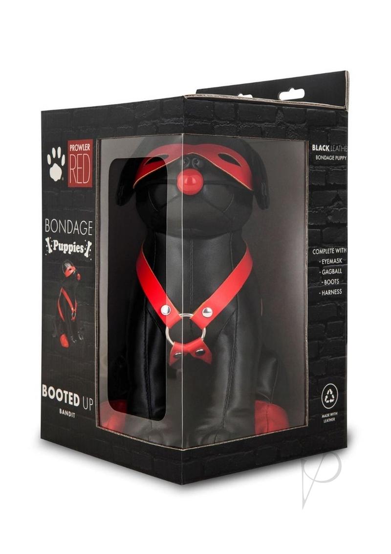 Prowler RED Bondage Puppy Booted Up Bandit - Black/Red