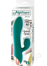 Mystique Venus Rechargeable Silicone Vibrator - Green