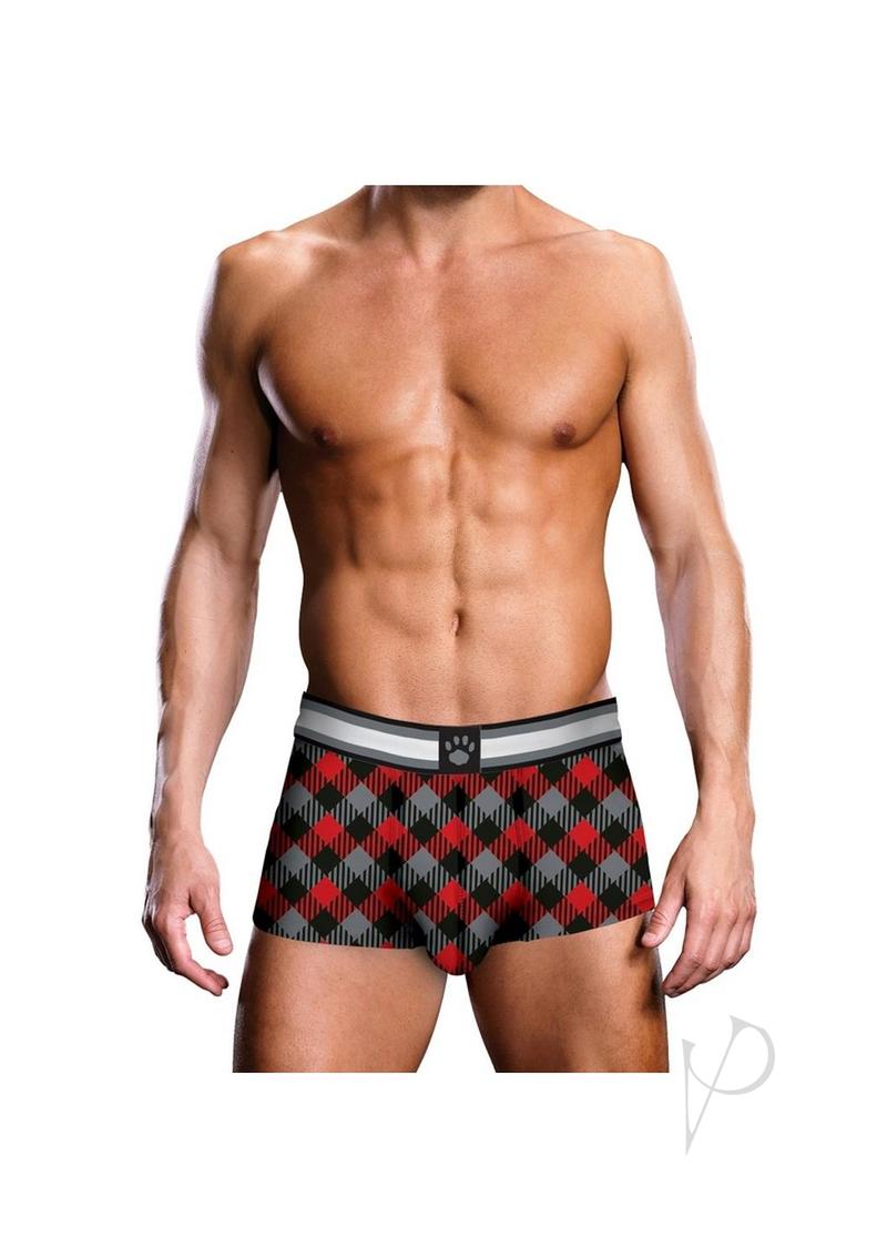 Prowler Tartan 1 Trunk - Large - Black/Red