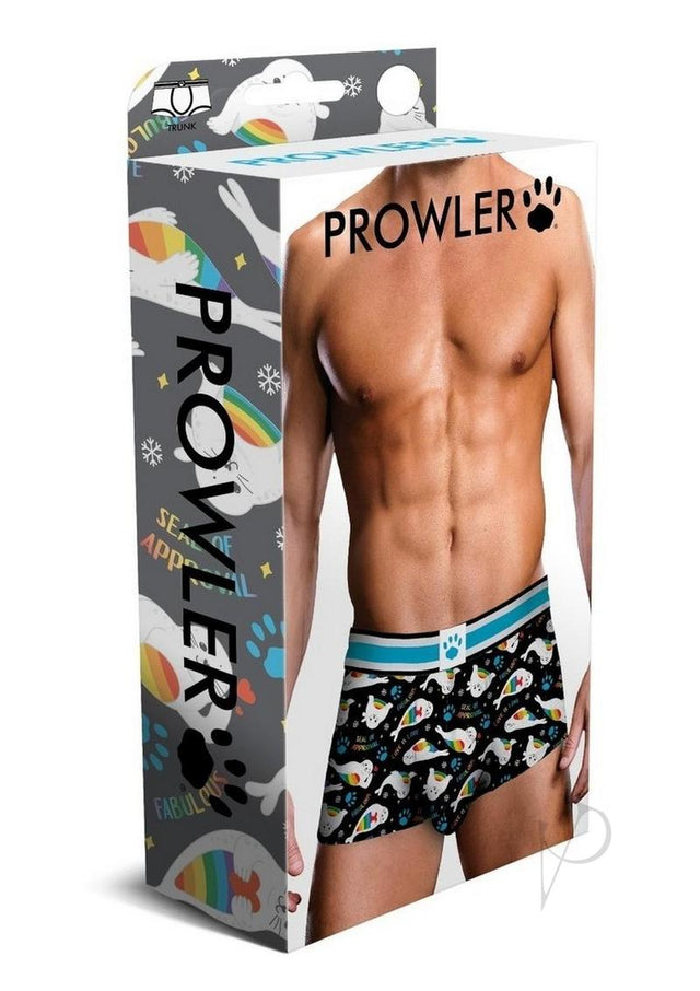 Prowler Seals Trunk - Small - Black/Rainbows