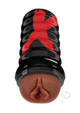 PDX Elite Air Tight Pussy Stroker - Chocolate