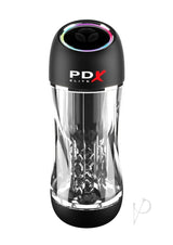 PDX Elite ViewTube Pro Rechargeable Stroker - Clear/Black