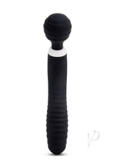 Nu Sensuelle Lolly Nubii Flexible Rechargeable Silicone Wand - Black/White