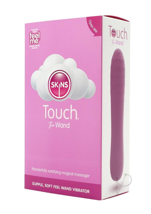 Skins Touch The Wand Rechargeable Silicone Vibrator - Pink