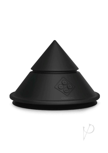 Cowgirl Cone Premium Sex Machine with Remote and App Control - Black