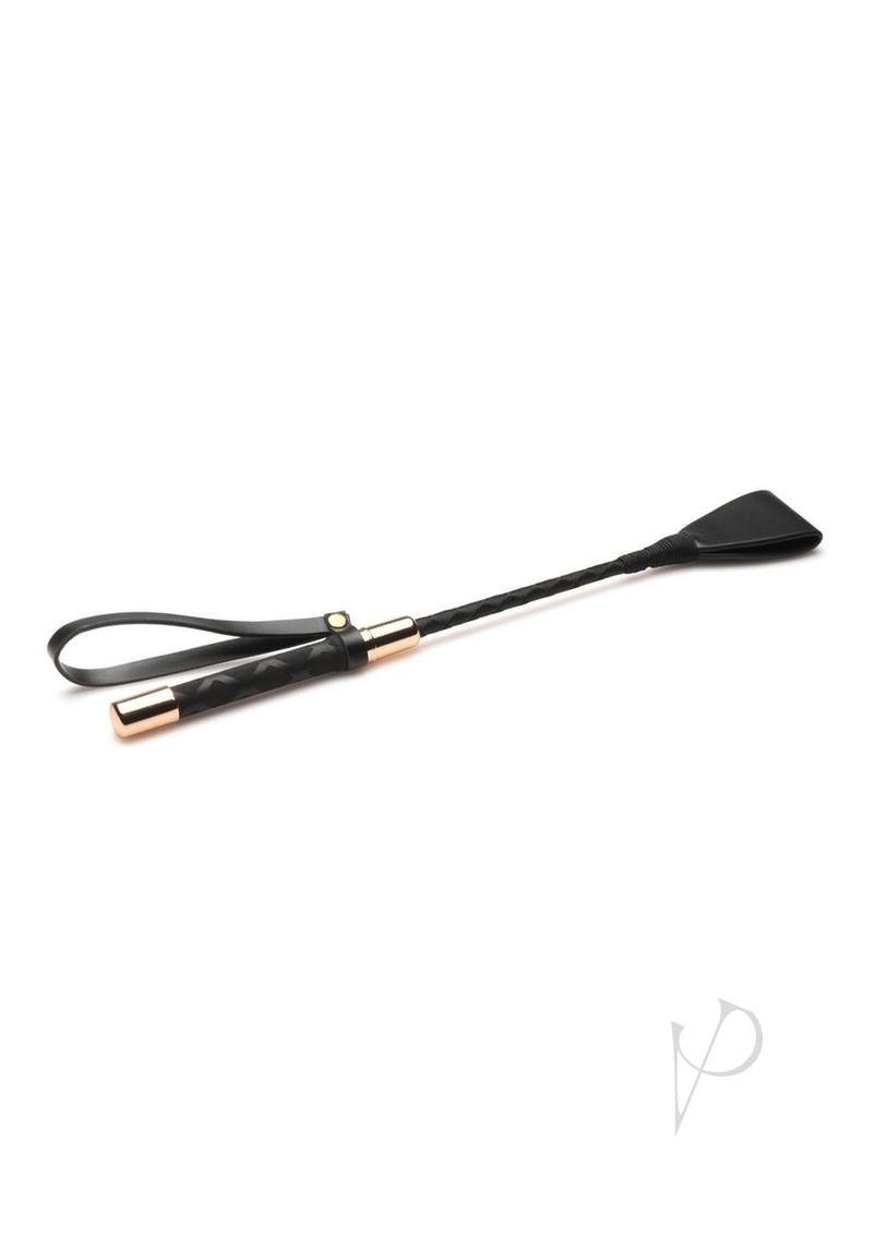 Master Series Stallion Riding Crop 18in - Black