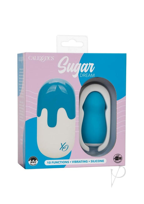 Sugar Dream Rechargeable Silicone Clitoral Stimulator - Blue