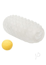 Boundless Reversible Squishy Ball Stroker - Yellow