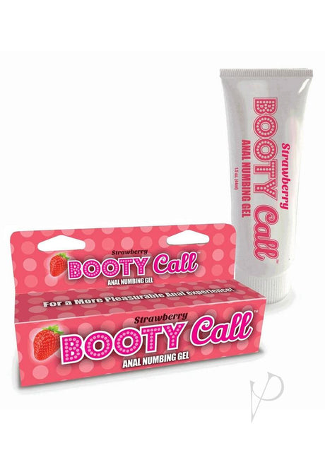 Booty Call Anal Numbing Gel 1.5oz - Strawberry