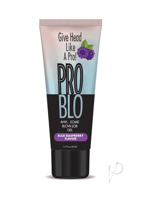 ProBlo Oral Pleasure Flavored Gel 1.5oz - Blue Raspberry