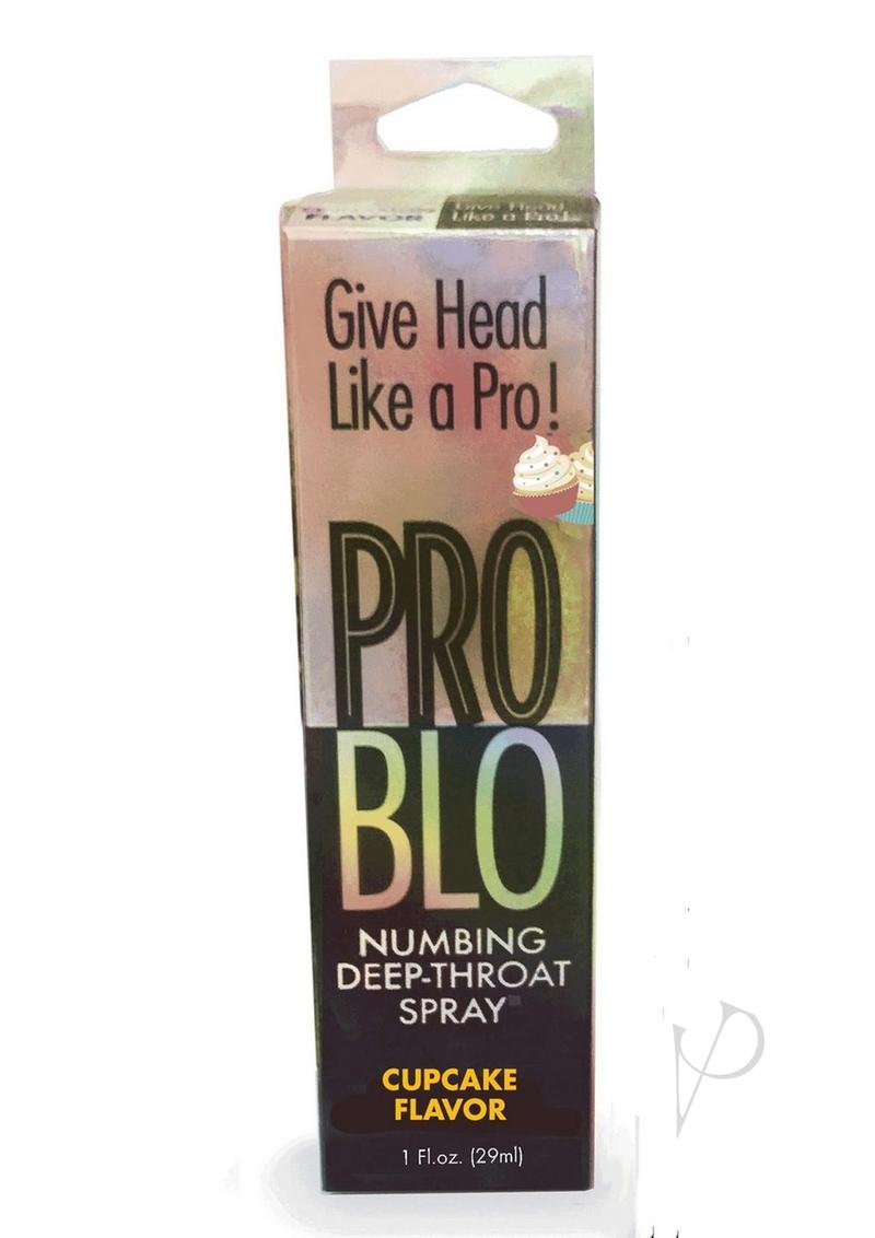 ProBlo Numbing Deep-Throat Spray 1oz - Cupcake