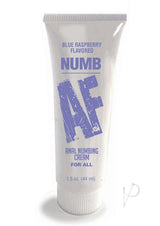 Numb AF Anal Numbing Flavored Cream 1.5oz - Blue Raspberry