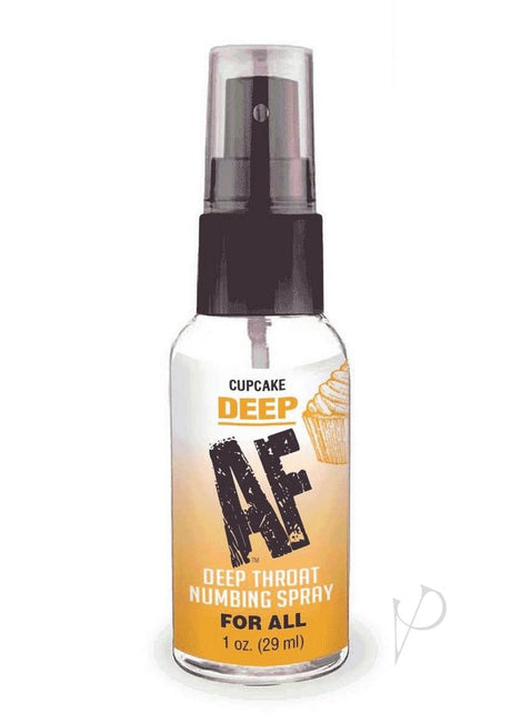 Deep AF Deep Throat Numbing Spray 1oz - Cupcake