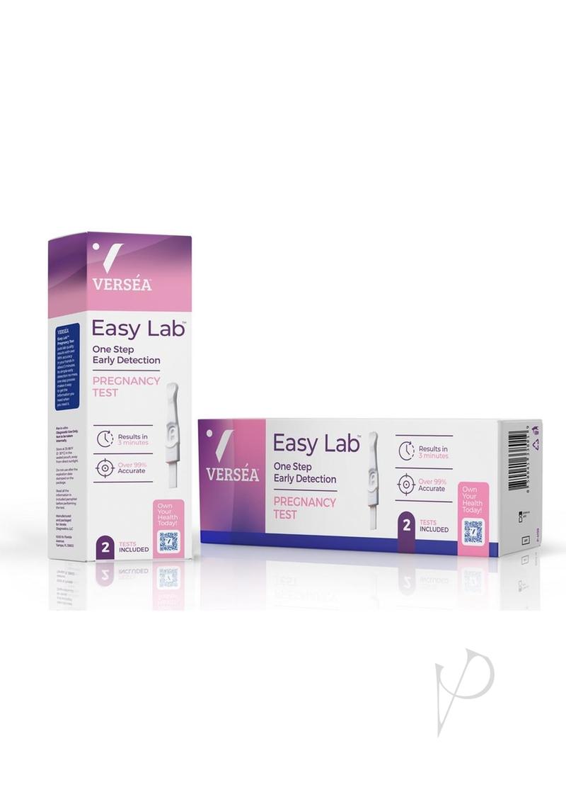 Versea Easy Lab Pregnancy Test (2 Pack)