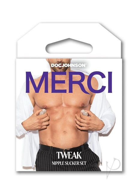 Merci Tweak Nipple Sucker Set - Clear