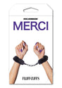 Merci Fluff Cuffs - Black