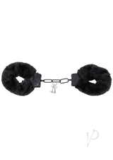 Merci Fluff Cuffs - Black