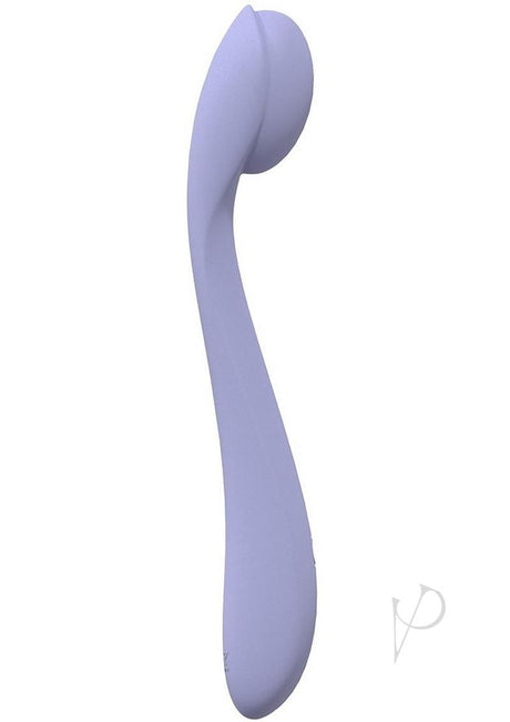 LoveLine Juicy Silicone Rechargeable 10 Speed Flexible Vibrator - Lavender