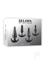 Selopa Intro to Plugs (4pc Set) - Black