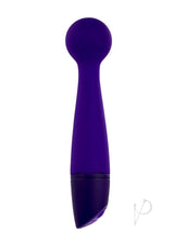 Selopa Gumball Rechargable Silicone Vibrating Wand - Purple