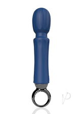 PrimO Rechargeable Silicone Wand - Navy