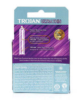 Trojan Condom Sensitivity Ultra Thin Lubricated 3 Pack