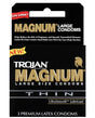 Trojan Magnum Thin Condoms - Box of 3